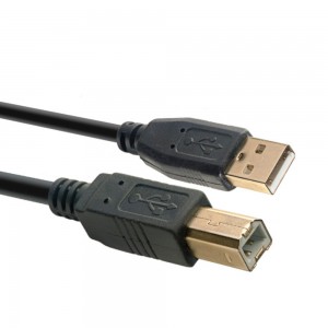 Stagg NCC1,5UAUB USB Cable, Type A Male to Type B Male, 5ft